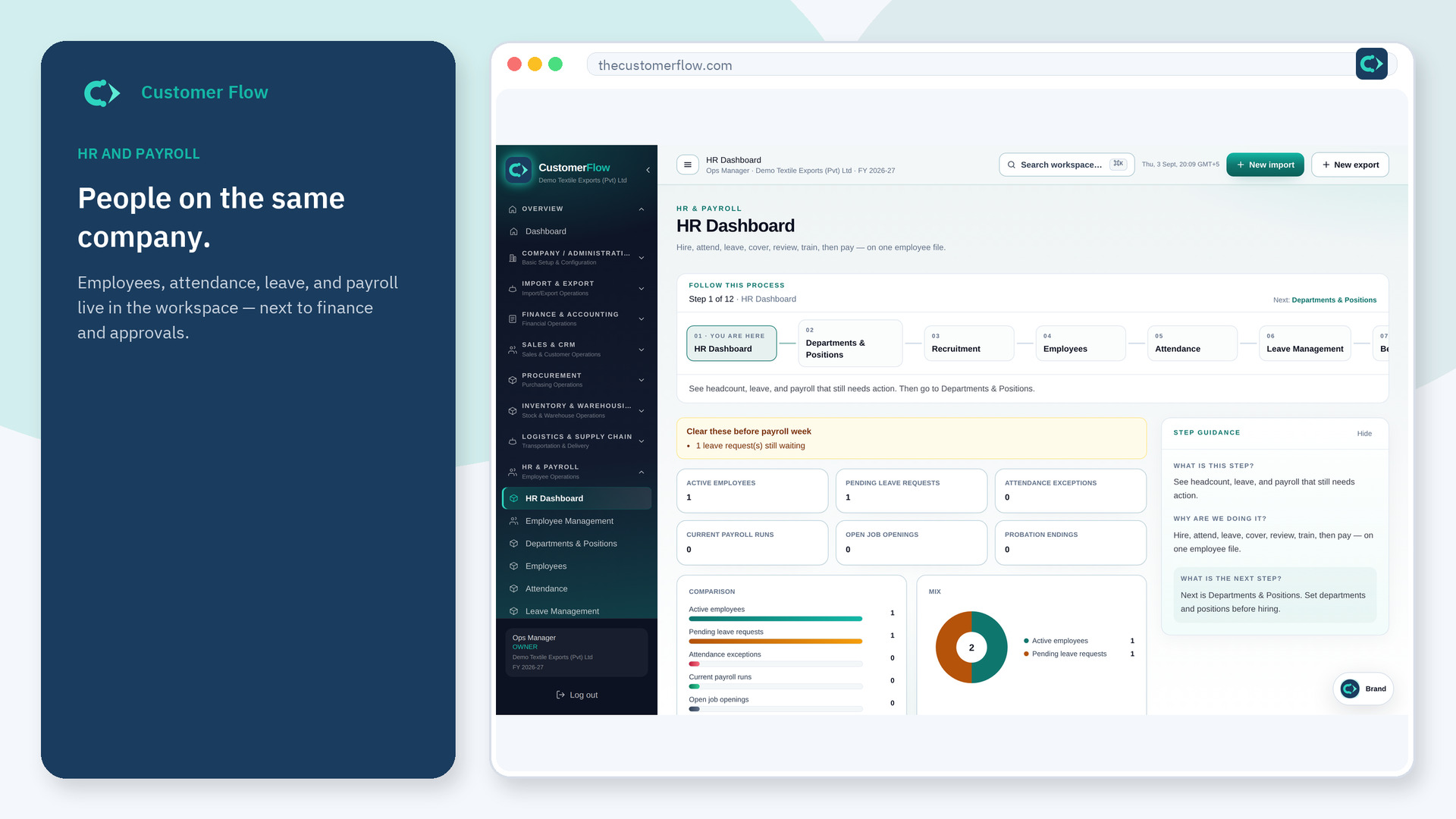 HR and payroll